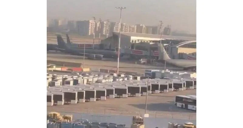 В международном аэропорту близ Тель Авива замечены десятки самолетов ВВС США ВИДЕО
