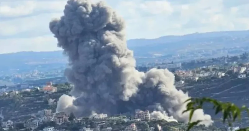 İsrail ordusu Livanda raket qurğusunu məhv etdi VİDEO
