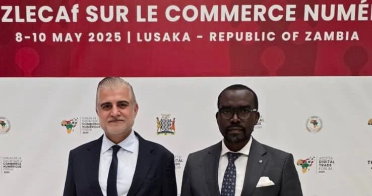 Tahir Gözel Zambiyada Rəqəmsal Sahədə Tərəfdaşlıq Danışıqlarında iştirak edib FOTO