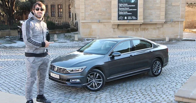 Rafael Ağayev Volkswagen in rəsmi siması oldu (VİDEO)