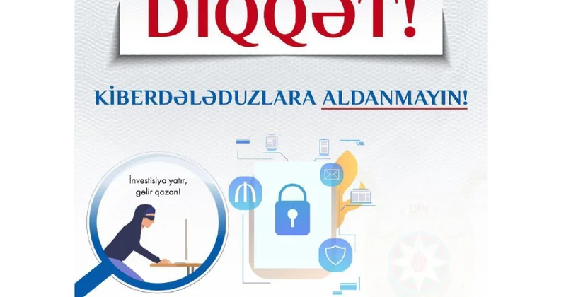 DİN: Bank məlumatlarınızı naməlum şəxslərlə paylaşmayın