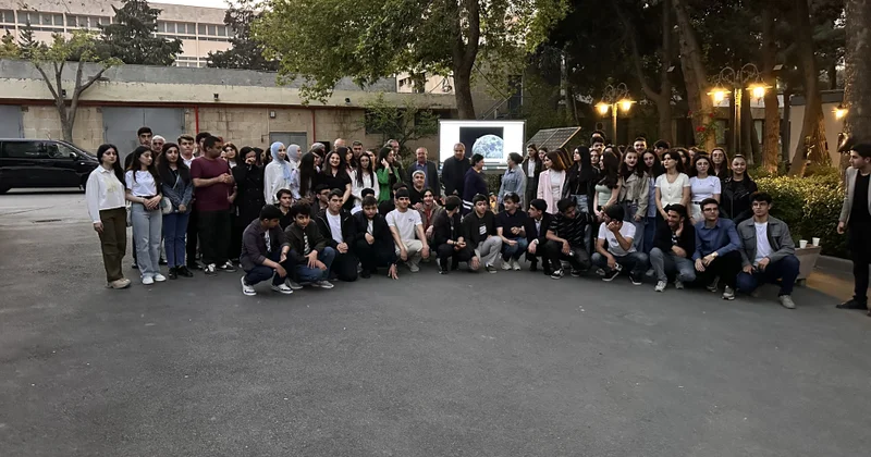 BDU da astronomik müşahidə günü