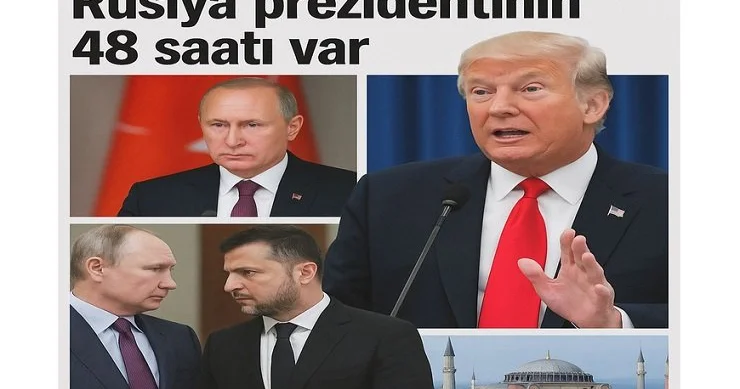 Tramp Putinin nəbzini yoxladı: Rusiya prezidentinin 48 saatı var