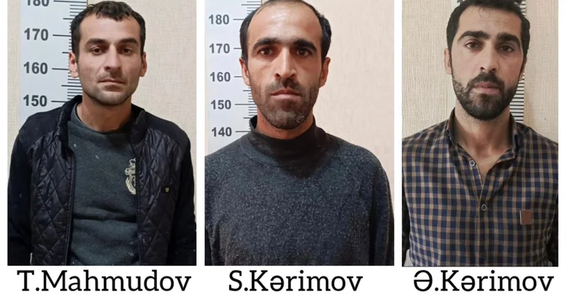 12 min manatlıq kommunikasiya naqillərini oğurlayanlar tutuldu
