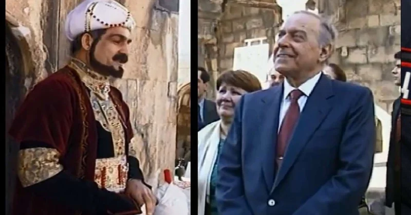 Şah İsmayıl Xətai və Ulu Öndər Simvolik görüşün pərdəarxsı VİDEO