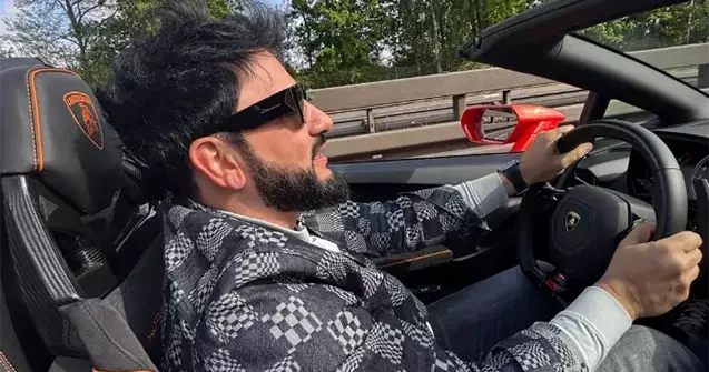 Xalq artisti 300 sürətlə “Lamborghini” sürdü