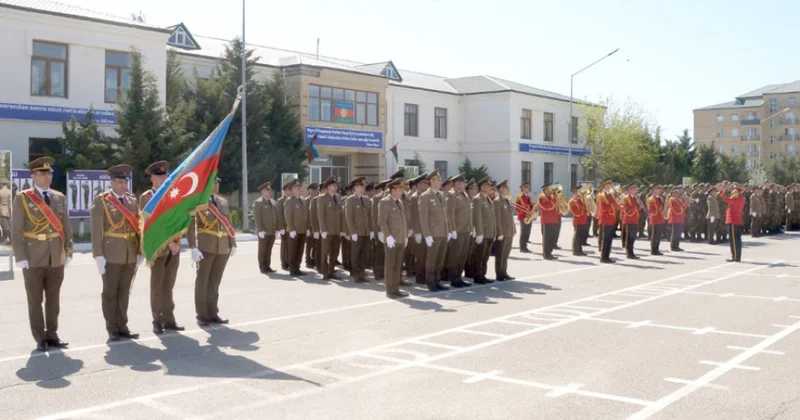 FHN in “N” saylı hərbi hissəsində andiçmə mərasimi keçirilib