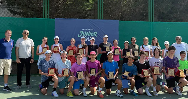 Heydər Əliyevin xatirəsinə həsr olunmuş tennis turnirində ilk həftə başa çatdı Fotolar