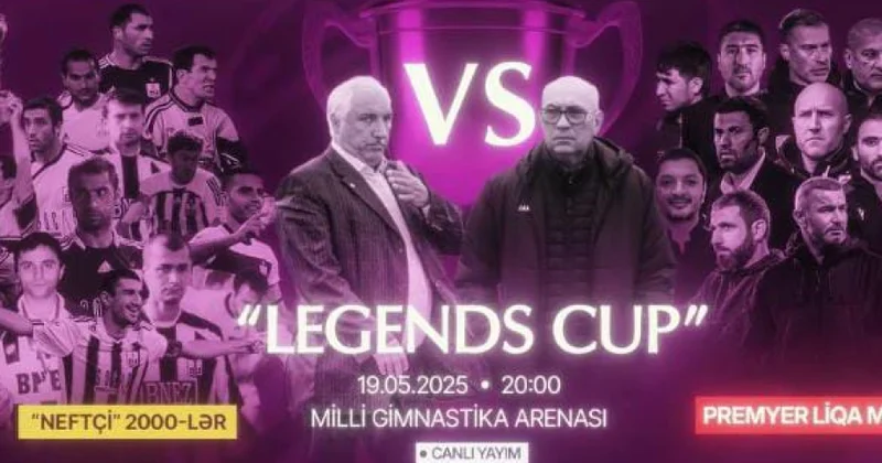 Bakıda ölkə futbolunun əfsanələri arasında matç keçiriləcək
