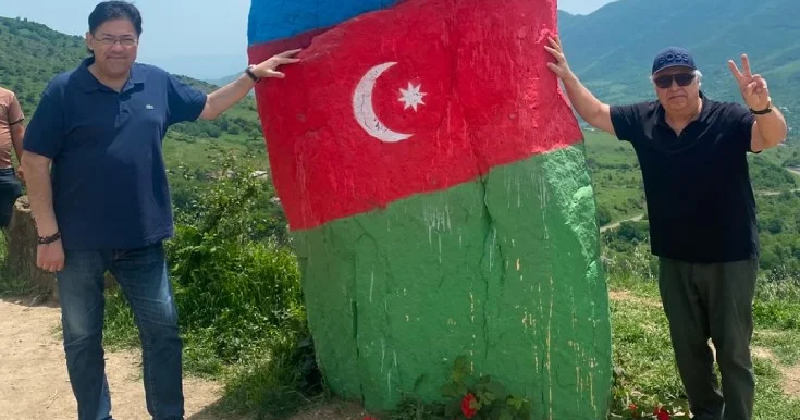 Xalq artistləri Hadrutda Fotolar
