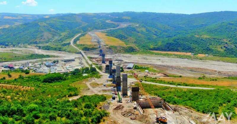Azərbaycanın ən hündür asma körpüsü İşlər nə yerdədir?
