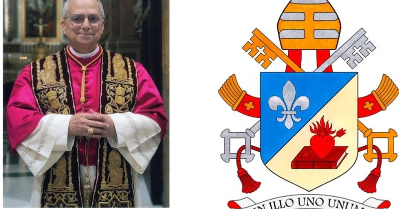 Roma Papası gerbini və şüarını açıqlayıb