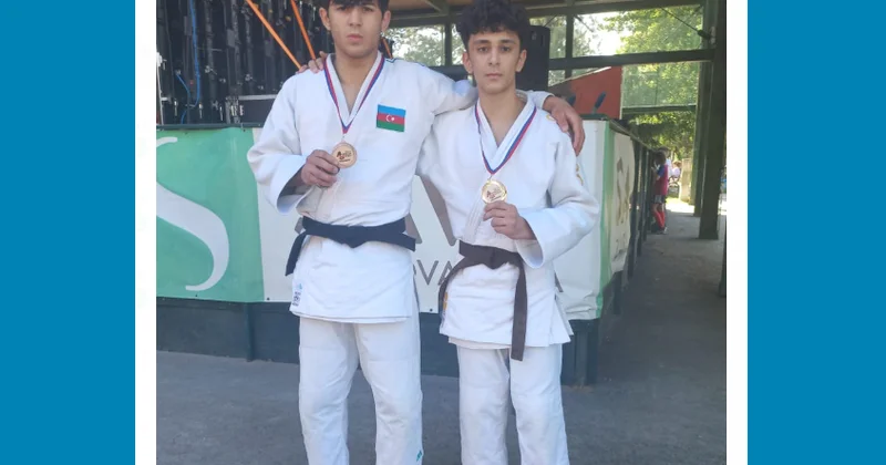 Azərbaycan cüdoçularından Sloveniyada İKİ MEDAL