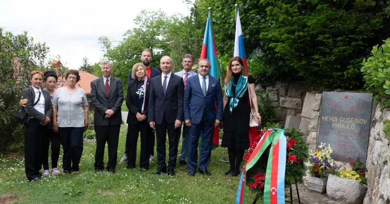 Sloveniyada Azərbaycanın igid oğlu Mehdi Hüseynzadənin xatirəsi anılıb