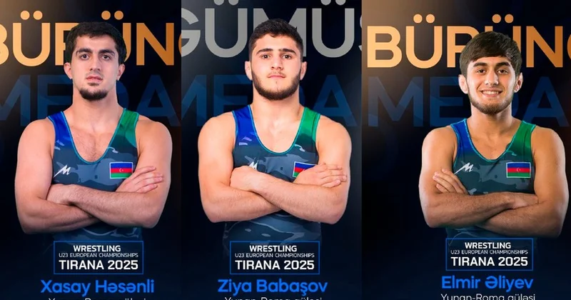 Azərbaycanlı idmançılardan 1 gümüş, 2 bürünc