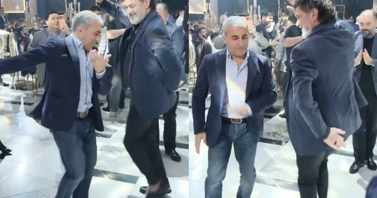 Rafael İsgəndərovla Coşqun Rəhimovun maraqlı rəqsi Video