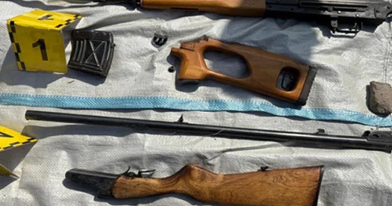 Qazaxıstanda reaktiv qumbaraatan və azı 60 ədəd silah müsadirə olunub