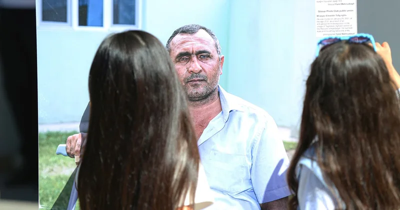 Şəhərin mərkəzində sərgi təşkil olundu Fotolar