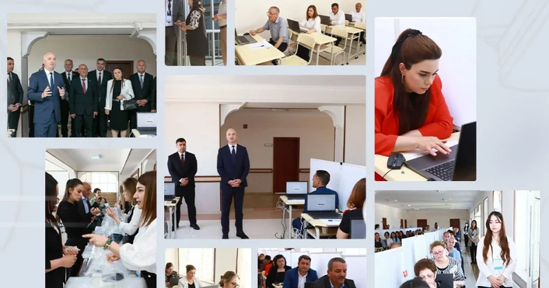 Naxçıvanda sertifikatlaşdırma imtahanında müəllimlərin 41 faizi yüksək nəticə göstərib