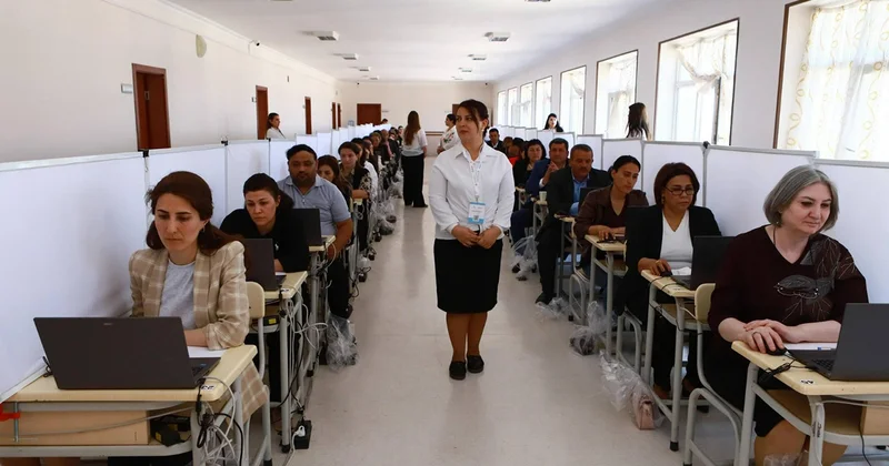 Naxçıvanda sertifikatlaşdırmanın II dövriyyəsi üzrə imtahanlar yekunlaşdı Fotolar
