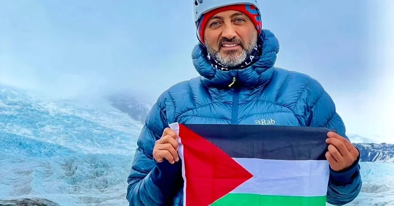 Fələstinli alpinist Qəzza uşaqları üçün pul toplamaq məqsədilə Everestə dırmanır...+VİDEO