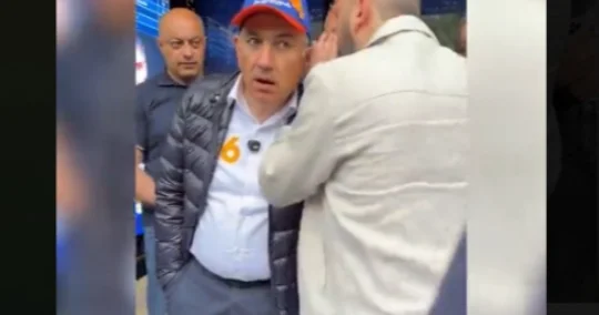 Приватный разговор Пашиняна и Мирзояна попал в прямой эфир ВИДЕО