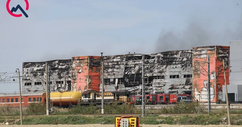 Lökbatandakı yanğın yerindən yeni Fotolar