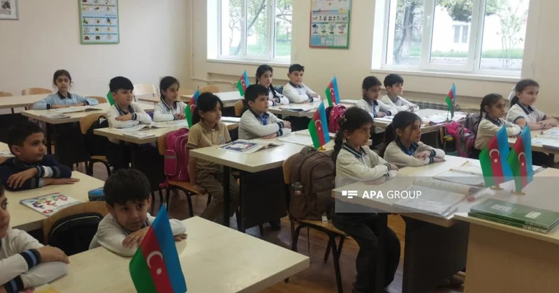 Kərkicahandakı orta məktəbdə keyfiyyətli tədris üçün hər cür şərait yaradılıb FOTO