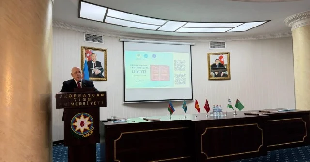 “Türk Dillerinin Tıp Terimleri Sözlüğü” kitabının təqdimatı oldu FOTOLAR