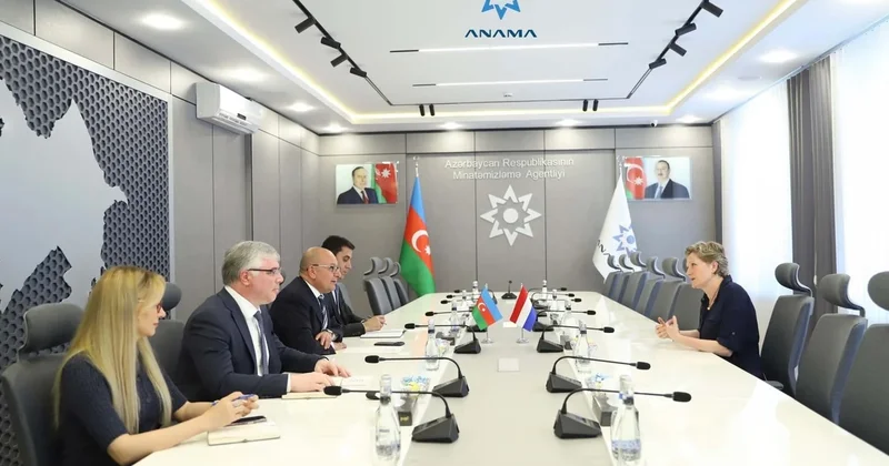 Azərbaycan və Niderland arasında mina təhlükəsi ilə mübarizə sahəsində əməkdaşlıq müzakirə olunub