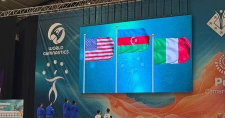 Azərbaycan gimnastları Portuqaliyada qızıl qazandı FOTO
