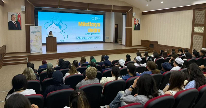 “Baku Medical Plaza”nın “Möcüzəyə doğru Analıq Məktəbi” Naxçıvanda Fotolar