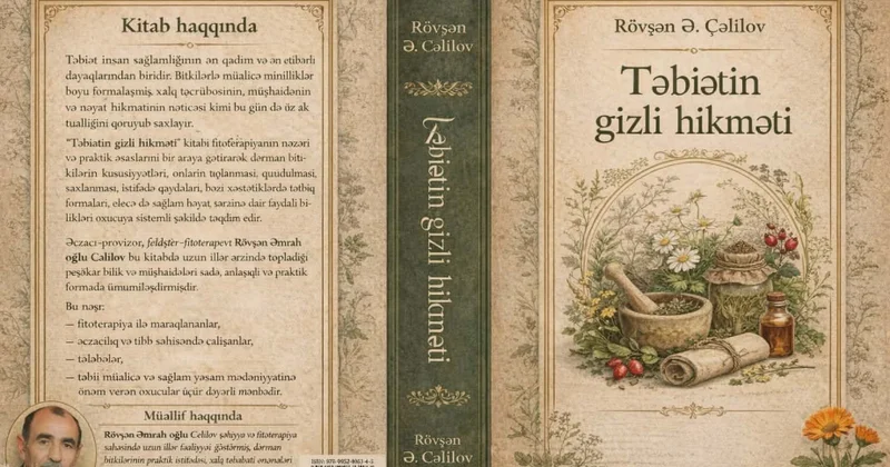 Bakıda fitoterapiya sahəsində yenilik “Təbiətin gizli hikməti” kitabı işıq üzü görüb