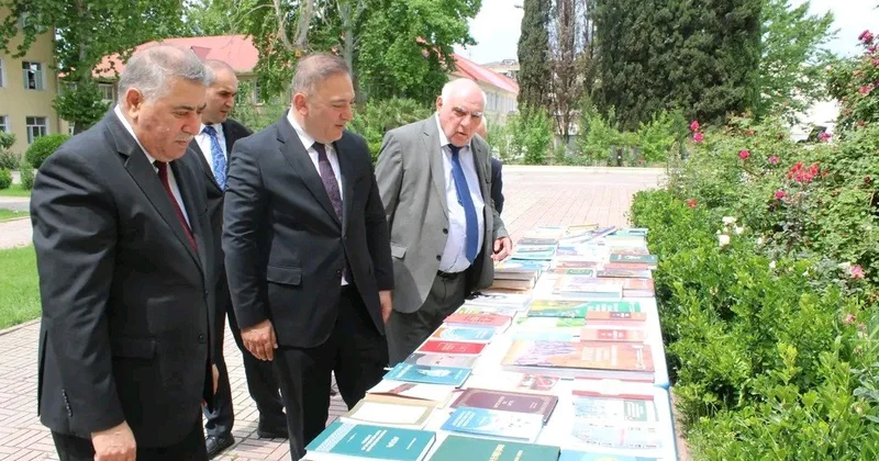 Mingəçevir Dövlət Universitetində 1926 cı il Birinci Türkoloji Qurultay kitabının təqdimatı