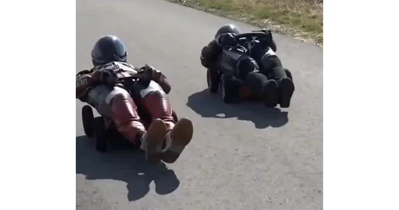 Гонки на детских машинках в Германии ВИДЕО