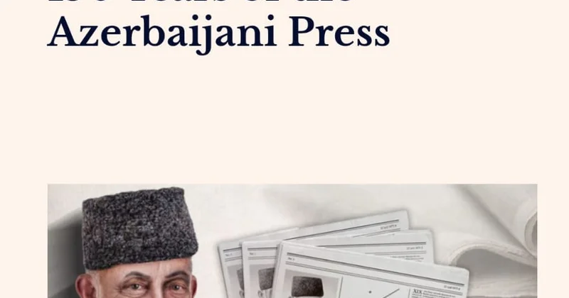 Milli Mətbuatın 150 illik yubileyi ilə bağlı yazı ABŞ və Hindistan mediasında FOTO