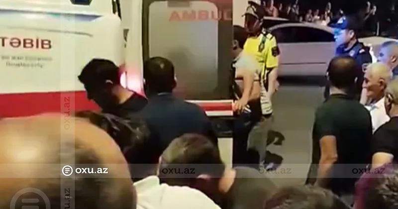 Mingəçevirdə dirəyə çırpılan BMW nin sürücüsü öldü