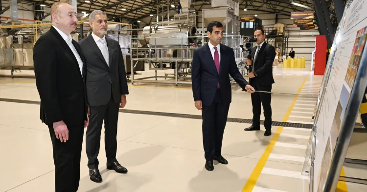 Prezident bu zavodun açılışında İŞTİRAK ETDİ FOTOLAR