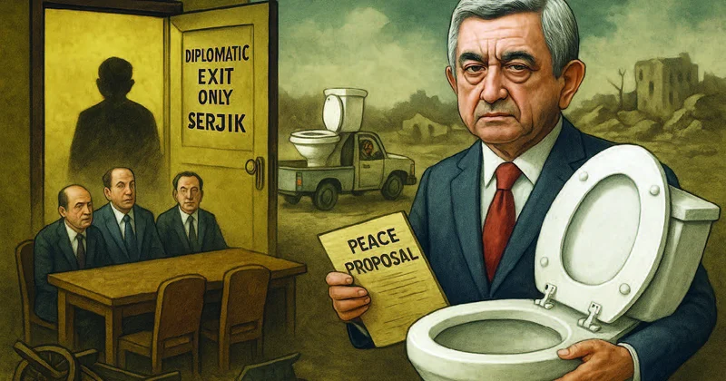 Serj Sarkisyan və “unitaz diplomatiyası”