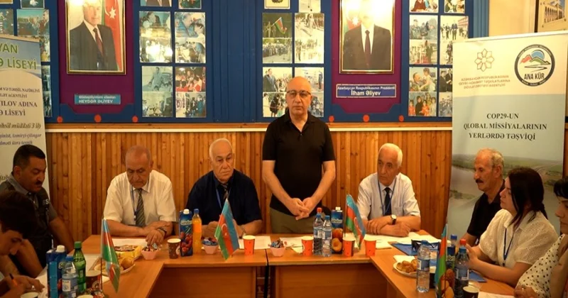 “Cop29 un qlobal missiyalarının yerlərdə təşviqi” layihəsi çərçivəsində görüş keçirib FOTOLAR