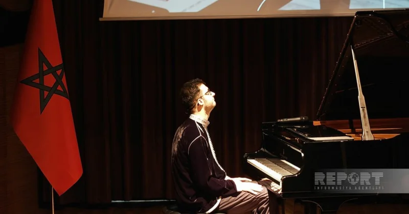 Məşhur pianoçu Bakıda çıxış etdi