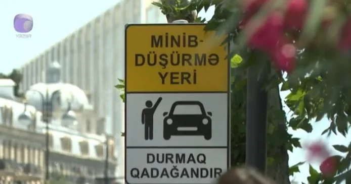 Avtobus zolaqlarına giriş çıxışa icazə verilir (VİDEO)