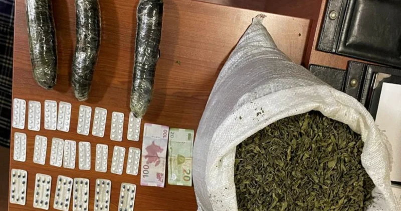 Sumqayıt şəhərində 1 kiloqrama yaxın narkotik vasitə aşkarlanıb