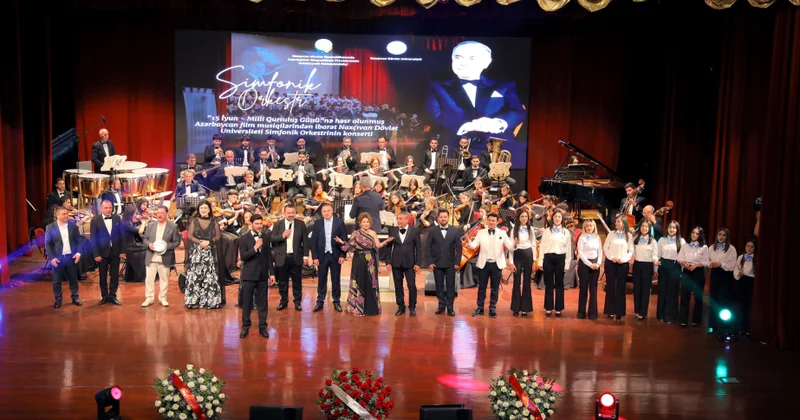 Naxçıvanda Milli Qurtuluş Gününə həsr olunmuş konsert proqramı təşkil edilib