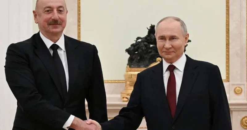 İlham Əliyevdən Putinə MƏKTUB