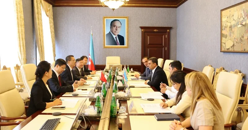 Hesablama Palatası Çin Milli Audit Ofisi ilə təcrübə mübadiləsi aparıb FOTOLAR