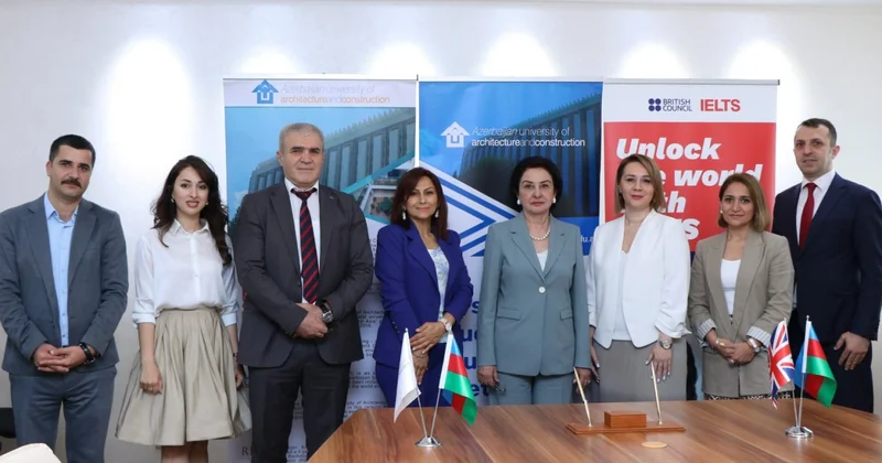 British Council nümayəndələri AzMİU da olub FOTOLAR