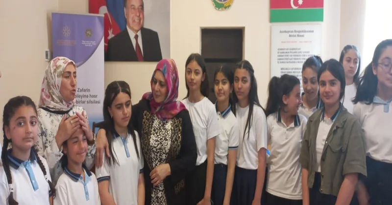 Sumqayıtda Tarixi Zəfərin 5 illik yubileyi münasibətilə vətənpərvərlik tədbiri keçirilib FOTOLAR