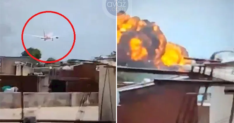 Hindistanda qəzaya uğrayan sərnişin təyyarəsində 133 nəfər həlak olub Yenilənib + Video