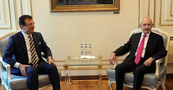Kılıçdaroğlu İmamoğlunu ziyarət etdi